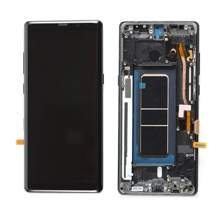 Для Samsung Galaxy Note 8 ЖК -дисплей OLED -экрана в сборе дигитизатора с рамой