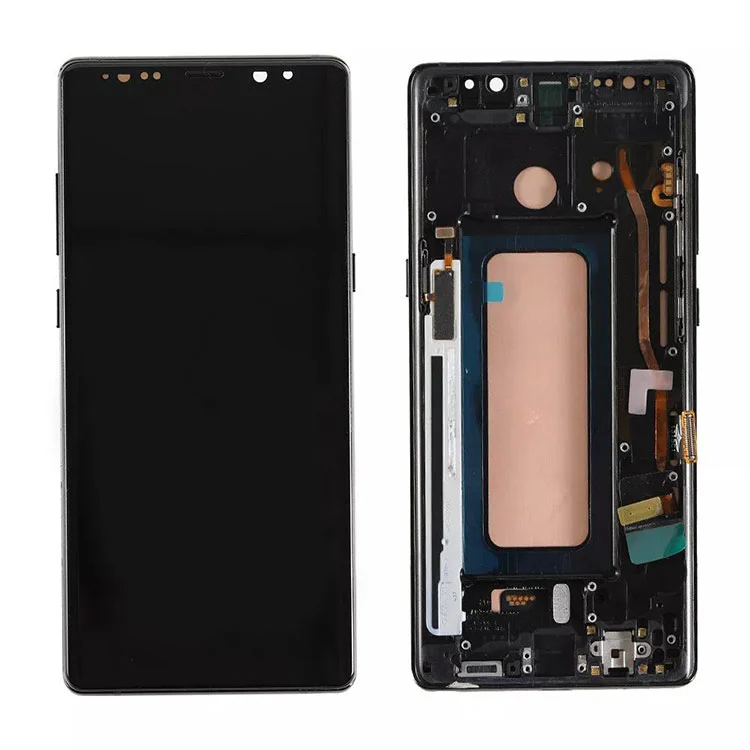 Для Samsung Galaxy Note 8 ЖК -дисплей OLED -экрана в сборе дигитизатора с рамой