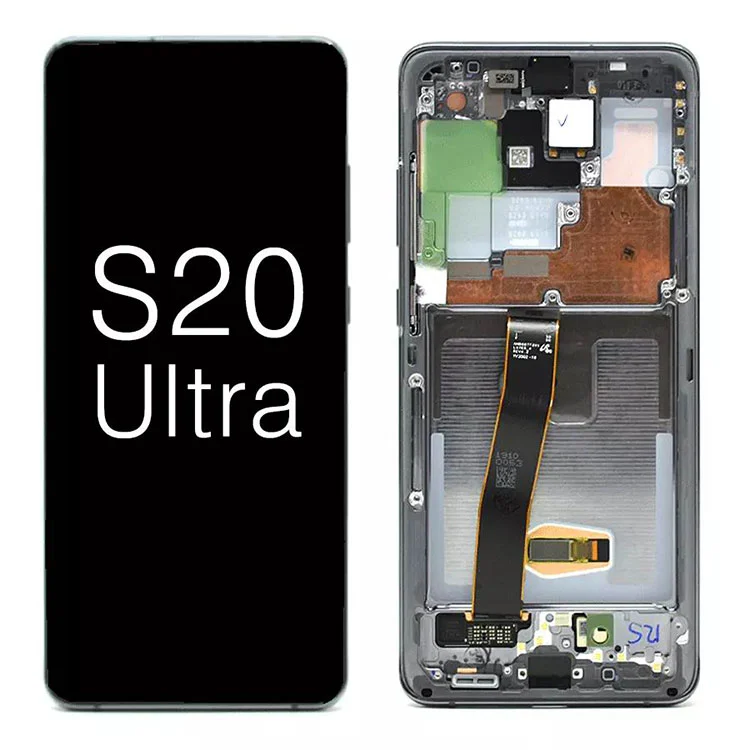 Для Samsung Galaxy S20 Ultra G988 5G OLED -дисплей ЖК -дисплей.