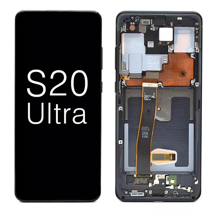 Для Samsung Galaxy S20 Ultra G988 5G OLED -дисплей ЖК -дисплей.