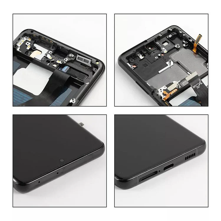Для Samsung Galaxy S21 Ultra LCD -дисплей Сенсорный экран замена сборки